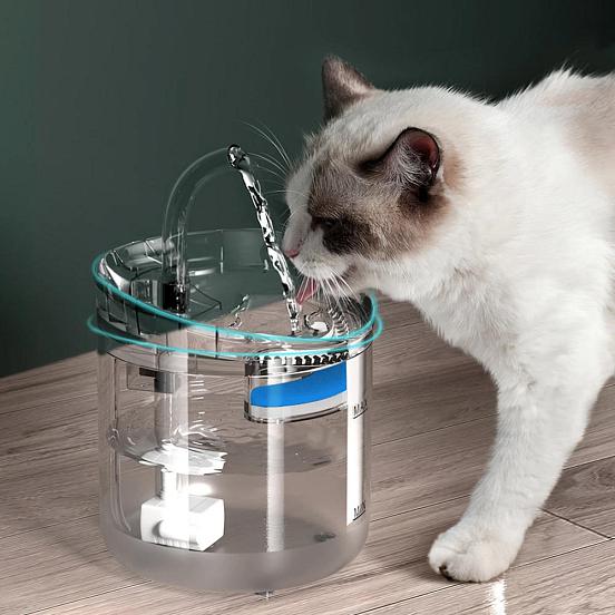 Фонтан-поилка для кошек: преимущества воды в движении